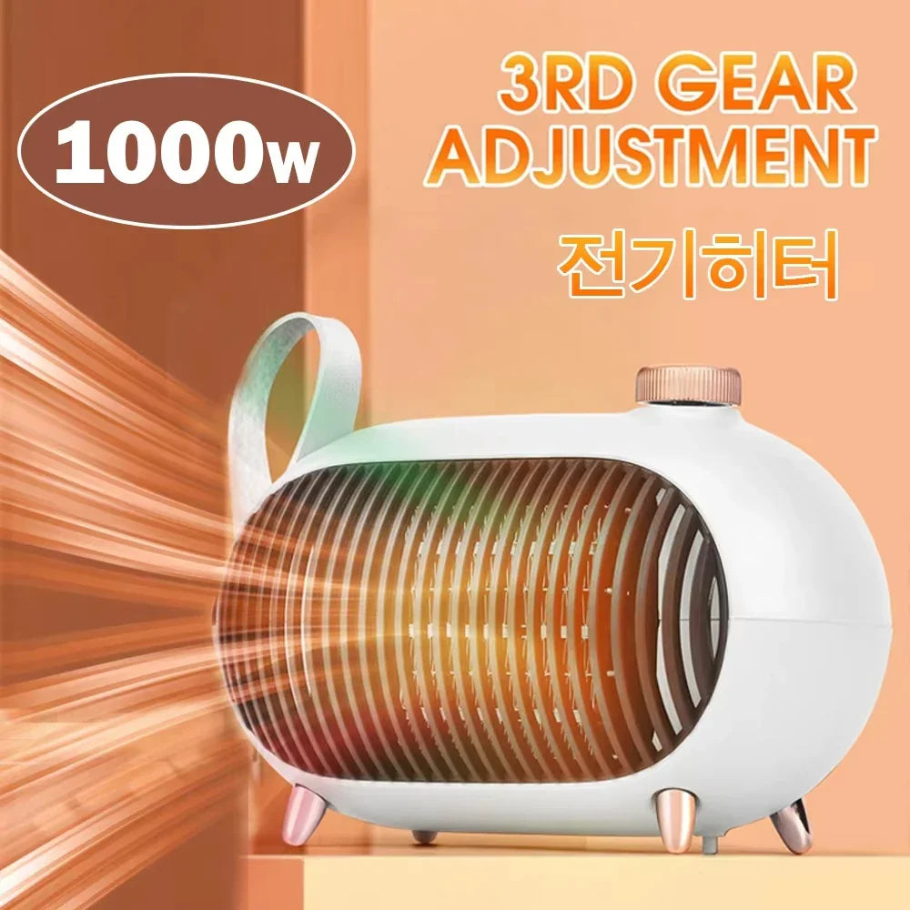 Portable Electric Heater for Home Use Specially Designed for Winter Bedroom Heating Built in Overheat Protection Instant Heating